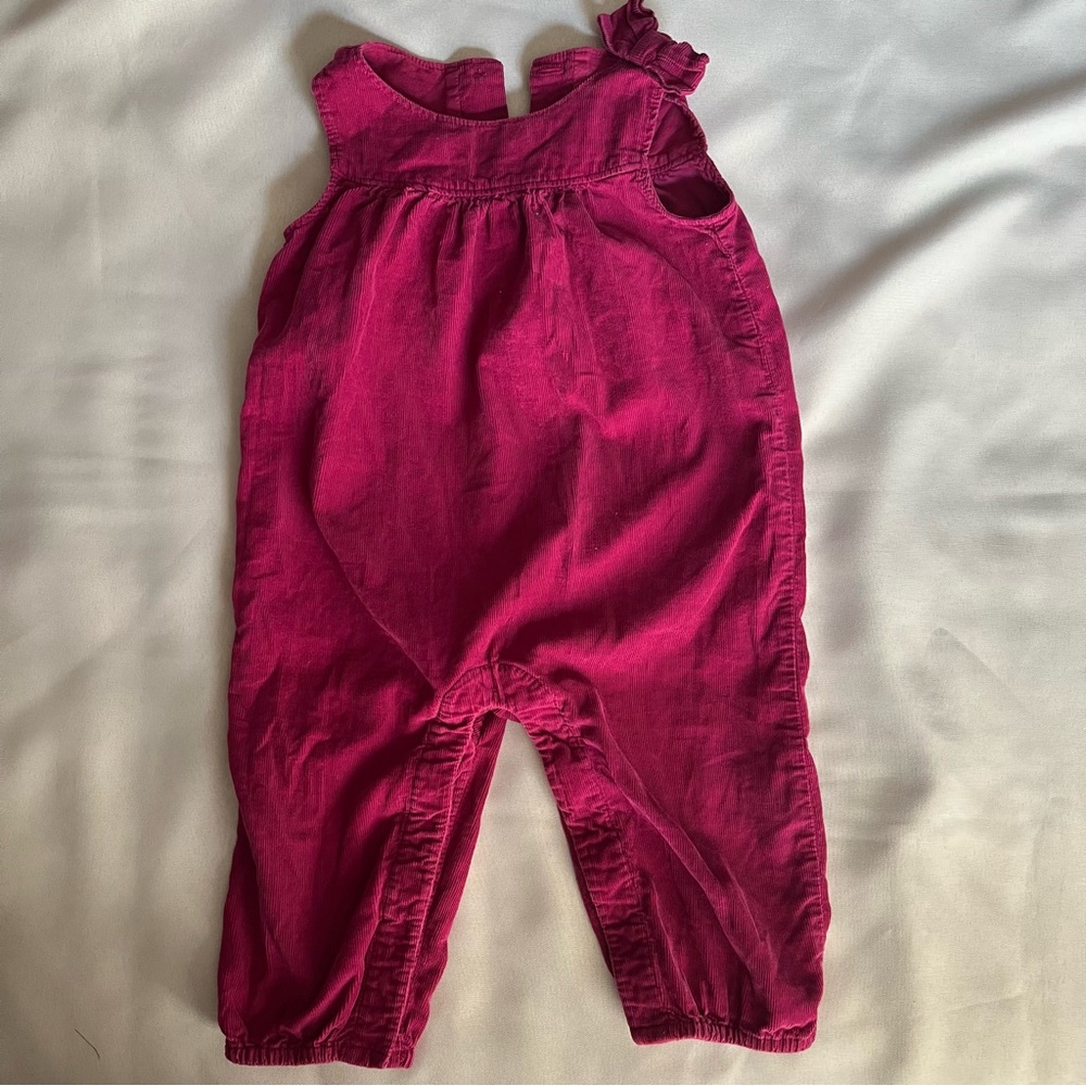 Onesie romper pink cords